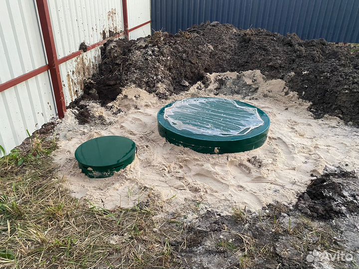 Септик под ключ без откачки