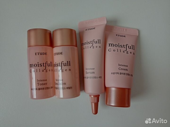 Мини набор Etude House Moistfull Collagen Intense