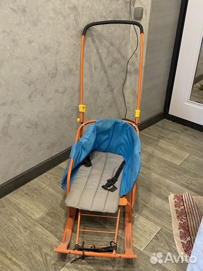 Коляска санки