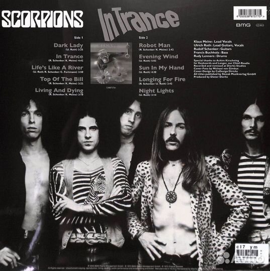 Scorpions – In Trance (Clear Vinyl)