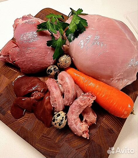 Натуральное питание для кошек (мясные миксы)