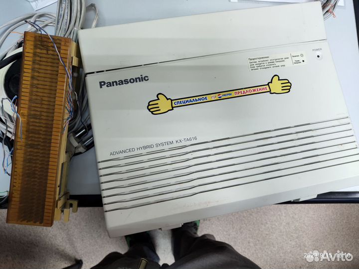 Мини-атс Panasonic kx-ta616ru