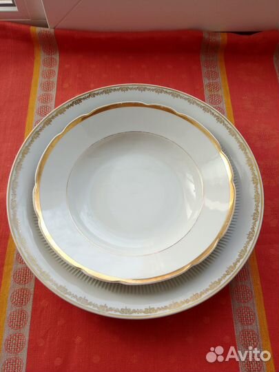 Блюдо Colditz, тарелка Cmielow, винтаж времен СССР