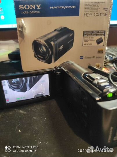 Видеокамера sony