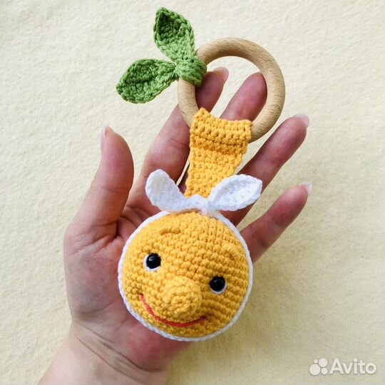 Вязаные погремушки