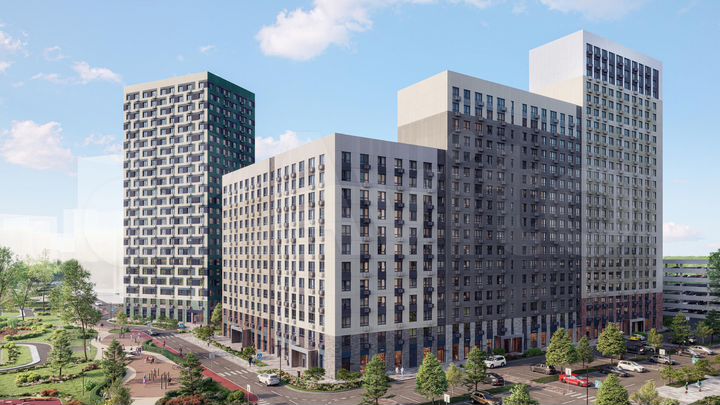 2-к. квартира, 39,6 м², 15/20 эт.