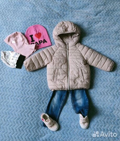 Вещи пакетом на девочку 80 86