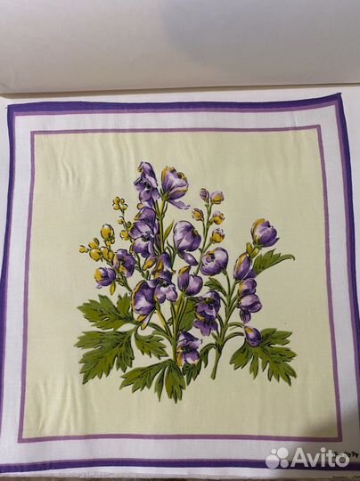 Винтажные батистовые носовые платочки