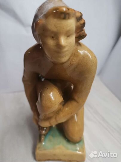 Редкая, гжель майолика ссср, 