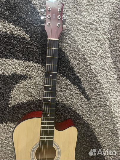 Акустическая гитара новая