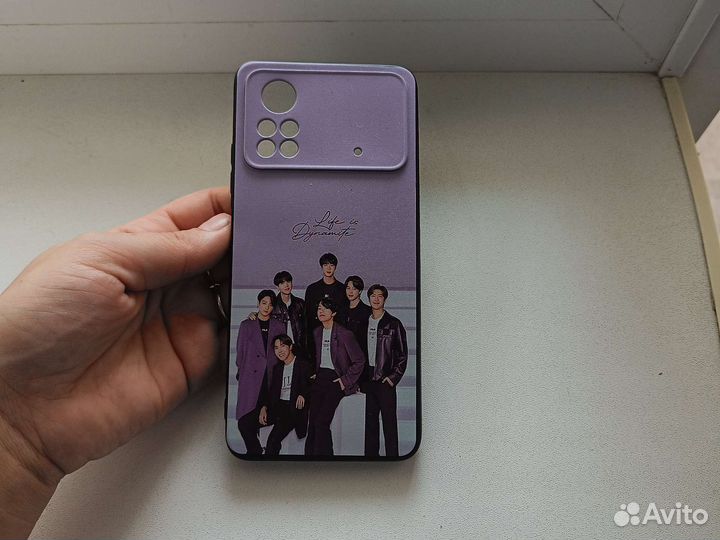 Чехол на Poco 9X pro BTS