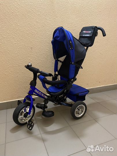 Трехколесный велосипед коляска