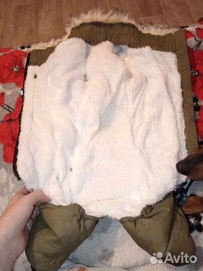 Зимний комбинезон для собаки средних пород