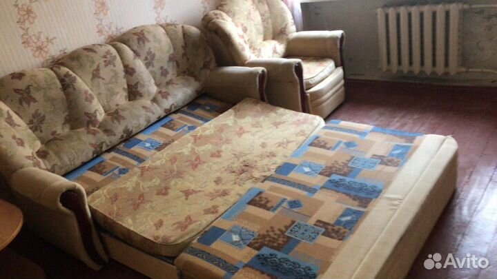 Диван раскладной два кресла