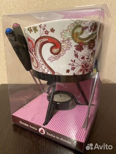 Новый набор для фондю на 4 персоны керамика