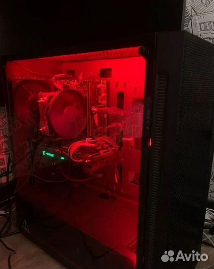 Игровой пк i5 9400f/ rx 570/ 16 ram/ ssd 250/ 1 tb