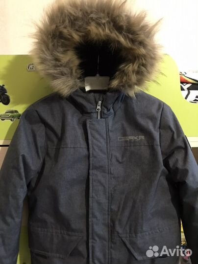 Куртка зимняя для мальчика 134-140