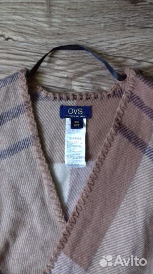 Пончо OVS oversize почти новое