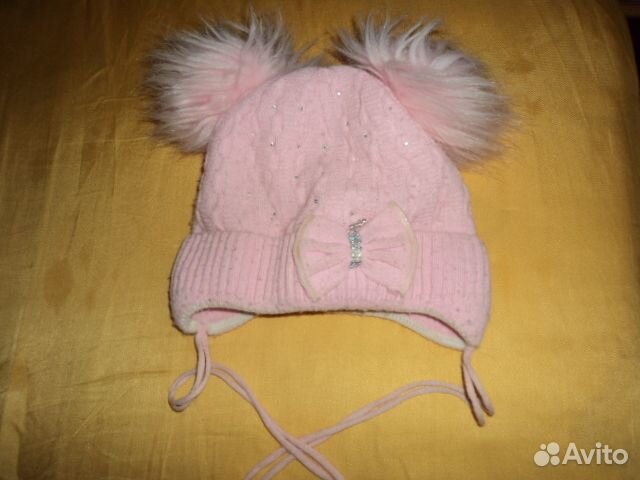 Детская зимняя шапочка