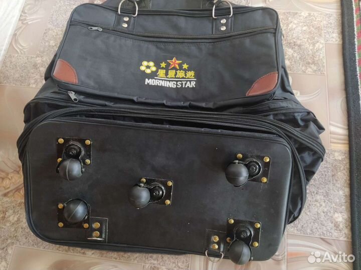 Сумка дорожная большая на колесах, новая