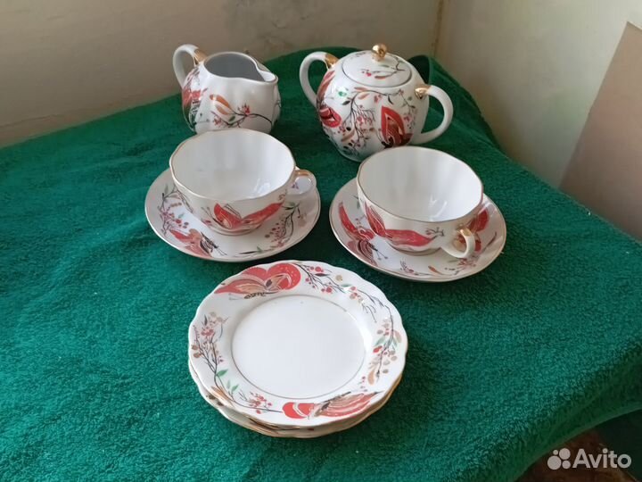 Чайный сервиз на 2 персоны