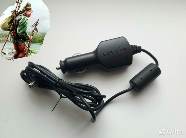 Автозарядка Garmin (12в)
