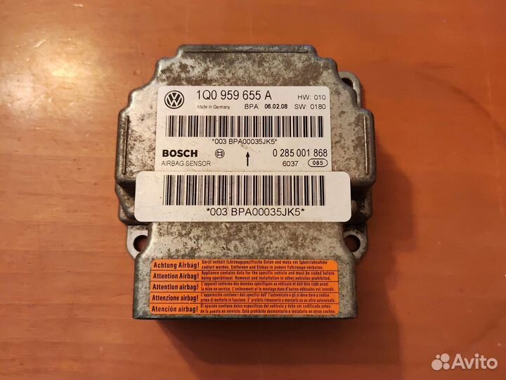 Блок управления airbag 1Q0959655A