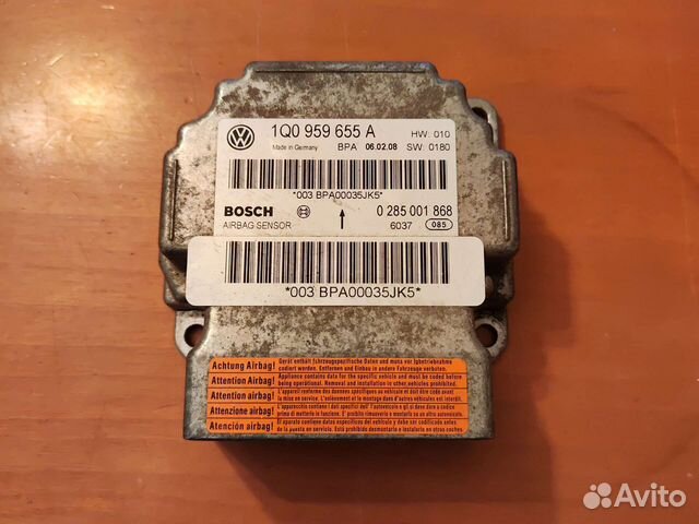 Блок управления airbag 1Q0959655A