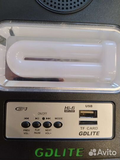 Система освещения (фонарь, лампочки), MP3, радио