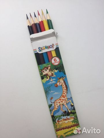 Карандаши цветные
