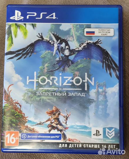 Horizon forbidden west ps4 (рус)