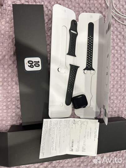 Часы apple watch 7 41 mm nike