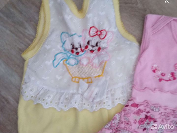 Вещи пакетом на девочку