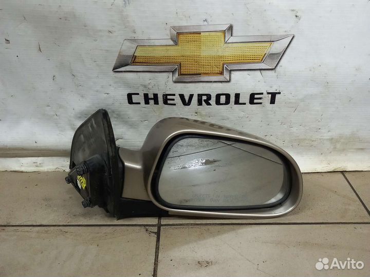 Боковое правое электро зеркало 5 контактов Лачетти