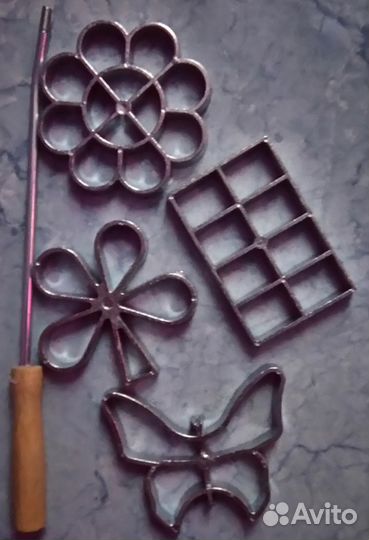 Формы для выпечки хвороста фигурного (хрустиков)