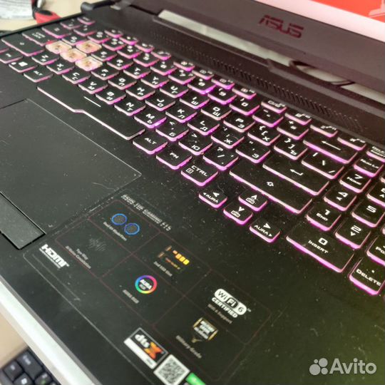 Ноутбук asus i5-11400H 8Ram 512SSD RTX3050Ti 4GB ш