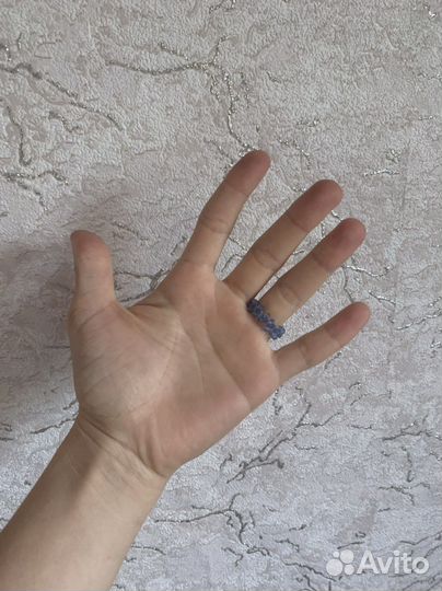 Кольцо из бисера