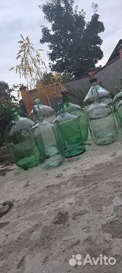 Баллоны стеклянные 10 литров 20 литров