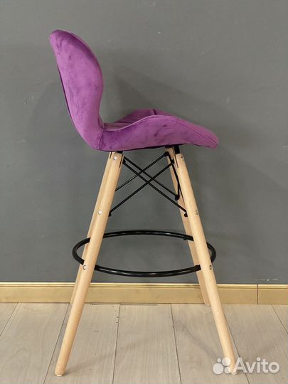 Стул барный DC777B малиновый