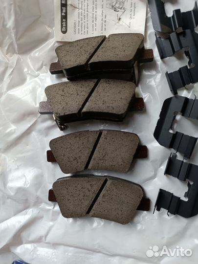 Колодки тормозные задние KIA Optima TF