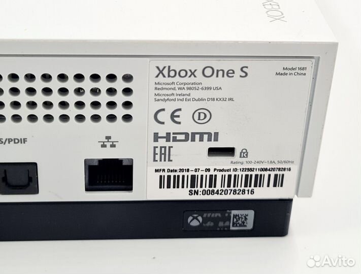 Игровая консоль xbox one s