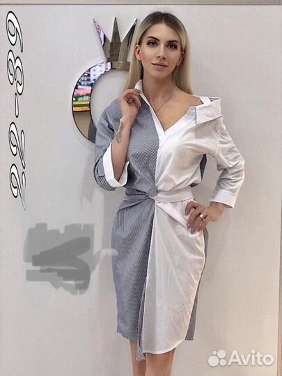 Платье-рубашка