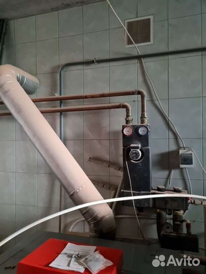 Газ.котелVissmann vitogas050+бойлер Vismann Eva