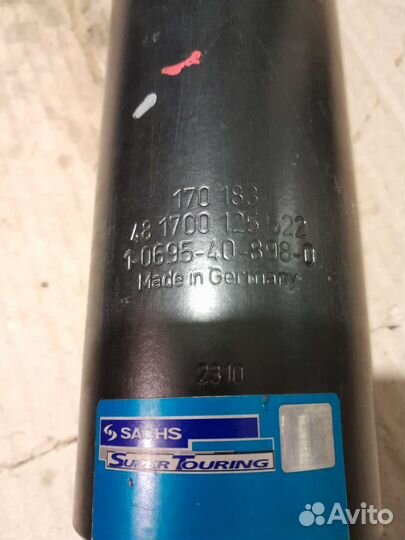 Амортизаторы sachs 170 183