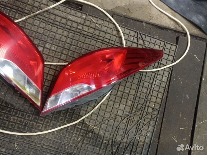 Фонари задние хендай Солярис 1
