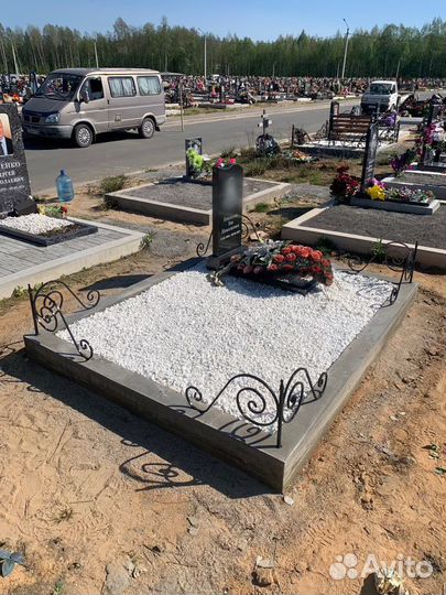 Благоустройство могил под ключ