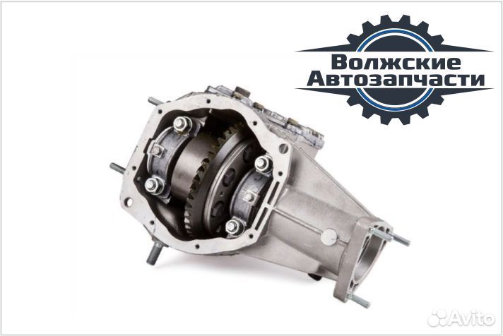 Передний редуктор Нива 21213 (3,9, 22 шлица)