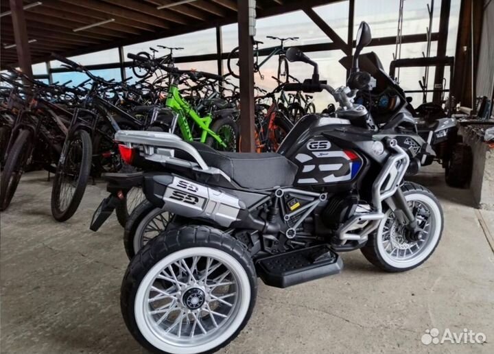 Детский электромотоцикл мощный большой