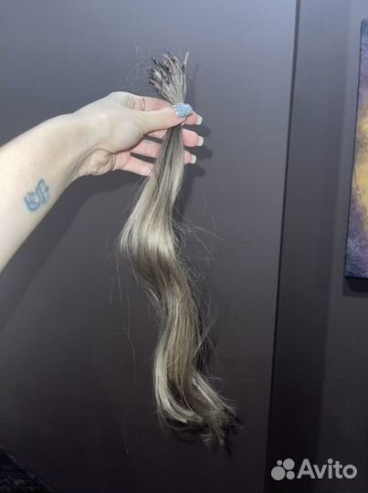 Волосы для наращивания бу