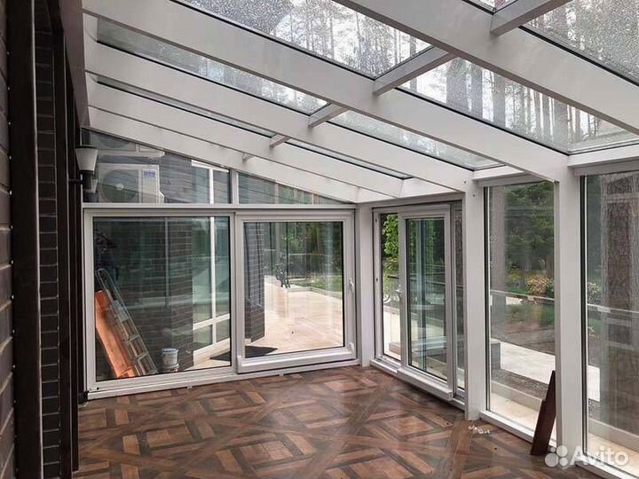 Зимний сад / Алюминиевые конструкции